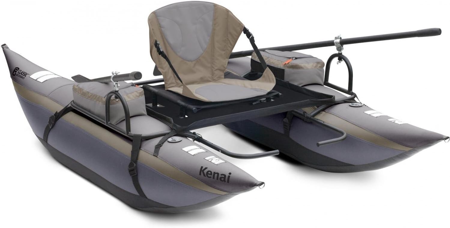 Classic Accessories Kenai Pontoon Boat, Clay/Gray, Boats Amazon Canada