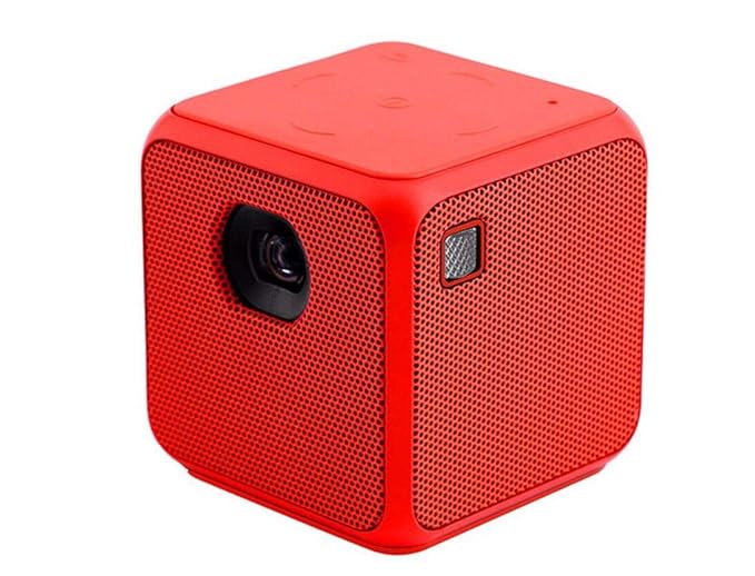 ZHZR Cubo Mini Proyector DLP proyector portátil Android Sistema de ...