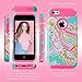 iPhone 5C Case,AnnBay(TM) for iPhone 5C 2in1 High Impact Hybrid Dual Layer Case Heavy Duty Case Armor Cover Case with Totem Pattern