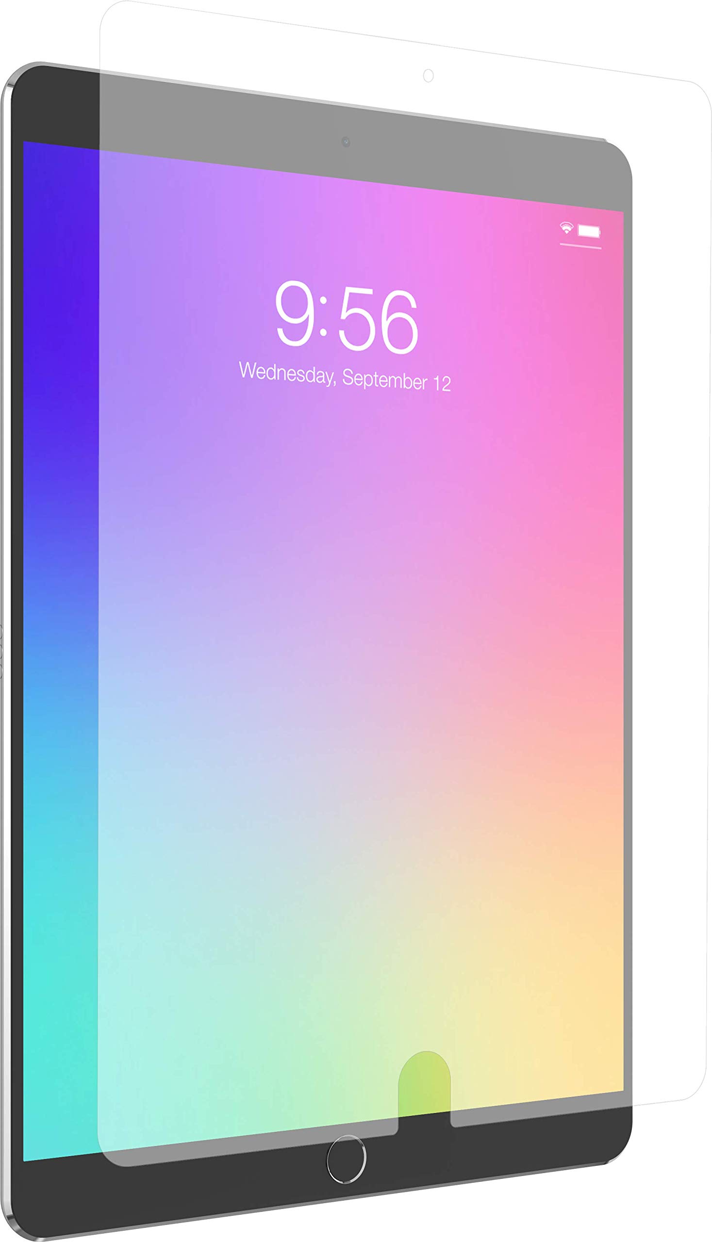 Invisible ShieldGlass+ VisionGuard - Suitable for Apple iPad 2017, iPad 2018, iPad Air, iPad Air 2, iPad Pro 9.7