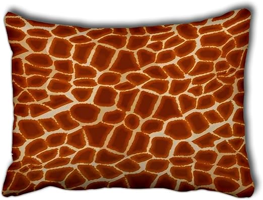 Amazon Com Decorative Standard Pillow Case Giraffe Textures