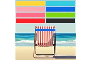 rookea 8 Pack Beach Towel Band Clips for Cruise Chairs, Pool Chairs Towel Strap Towel Holder Cruise Ship Essentials Elastic Band Beach Accessories for Women Men