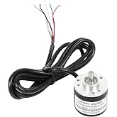 Signswise Incremental Optical Rotary Encoder for Arduino 600P/R Wide Voltage Power Supply DC 5-24V 6mm Shaft Quadrature