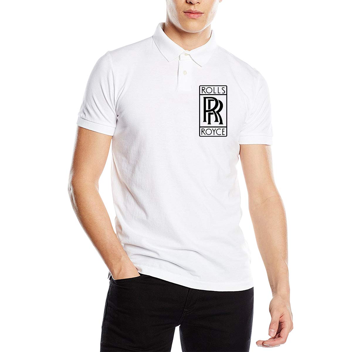 Man Custom Comfortable Rolls Royce Logo 