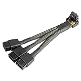 16Pin GPU Cable to 3X 8 Pin Pcie Extension - 16AWG