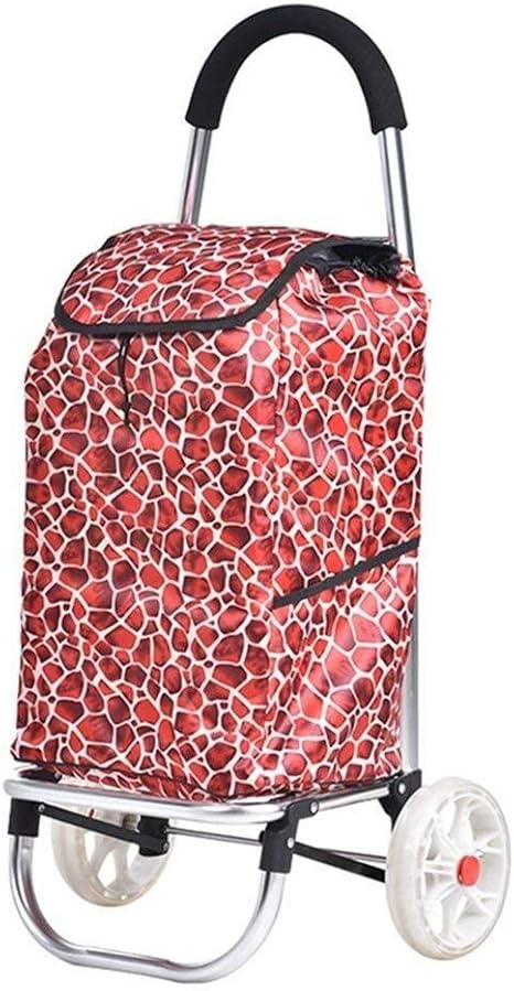 Amazon カート 簡単にきれいな サイズにショッピングカート ベビーカー ポータブルカート 家庭用カート 取り外し可能なオックスフォード 31 5 33 cm 折りたたむ De Galen ショッピングキャリー 通販