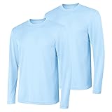 Hanes Men's Long Sleeve Cool Dri T-Shirt UPF