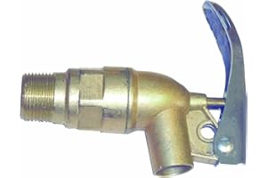 Wesco 272080 Zinc Die Cast Faucet with Viton Gasket, 0.75" NPT Connection