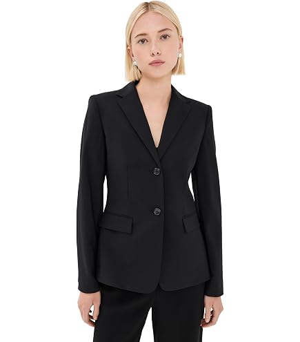 Theory Women's Staple Blazer, Black, 0 at Amazon Women's Clothing
