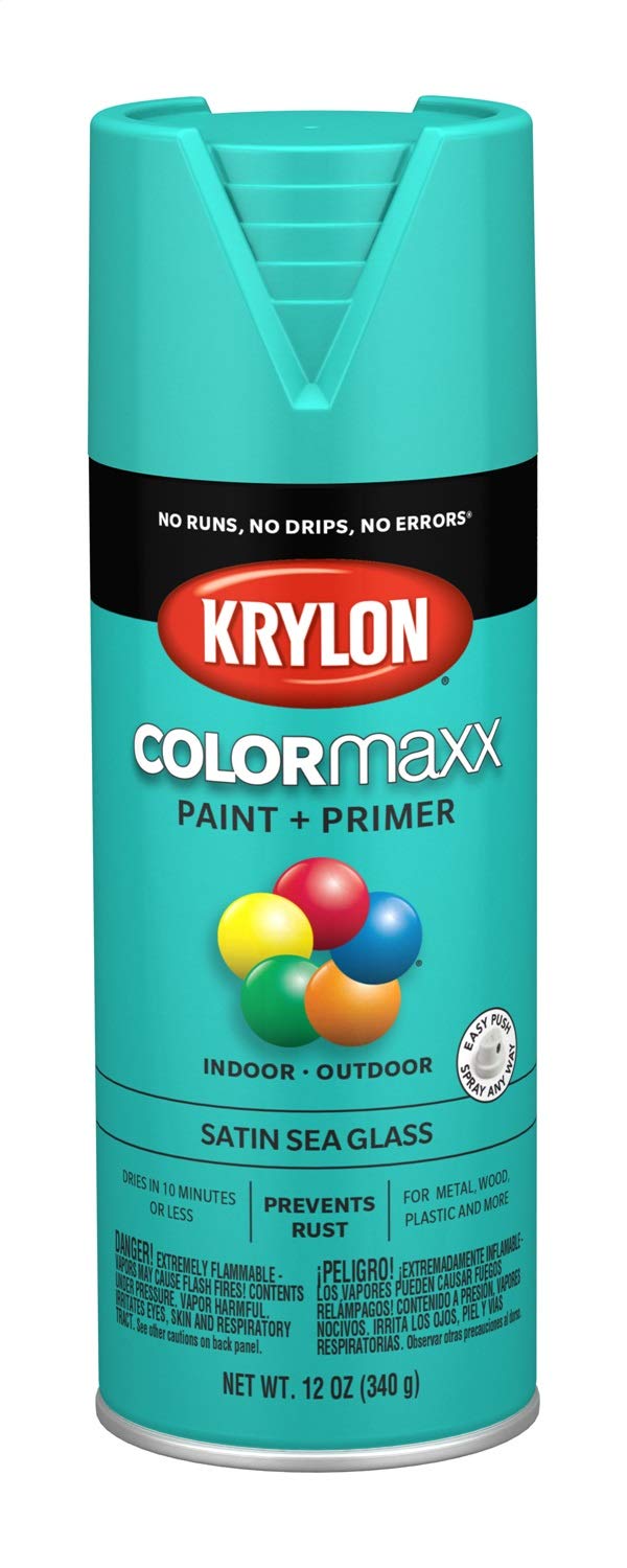 Krylon Sea Glass Spray Paint / Krylon® ColorMaster Paint + Primer Satin