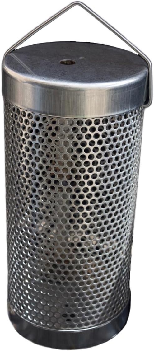 All About BBQ BBQueCan - Grill and Smoke Small Foods - Create Amazing Barbecue Snacks and Meals - Contain and stir Easily