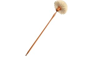 Redecker Goat Hair Cobweb Broom with Waxed Beechwood Handle, 23-5/8-Inches