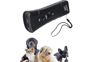 2026 Upgrade Pet Gentle Anti Barking Device with LED Light, Handheld Dog Bark Deterrent, Behavior Training Tool for Indoor an