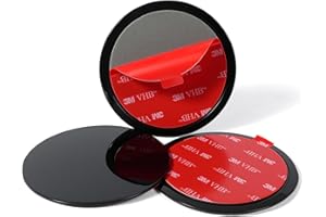 ILKCC Dashboard Pad Mounting Disk for Suction Cup Phone Mount, 3Pcs 3.15" Ultra Sticky Heat-resistant Replacement Disc for Car Dashboard, Vacuum Suction Phone Holder, Dash Mount, GPS Holder Suction Mount