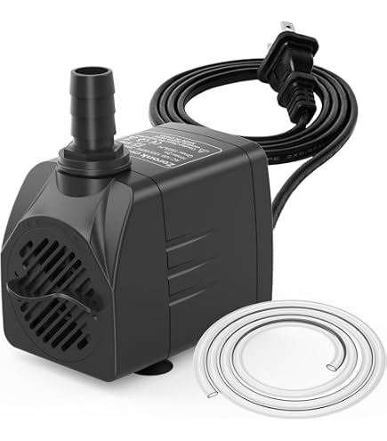Water Pump For Home Distiller 105 GPH (400L/H, 7W) Submersible