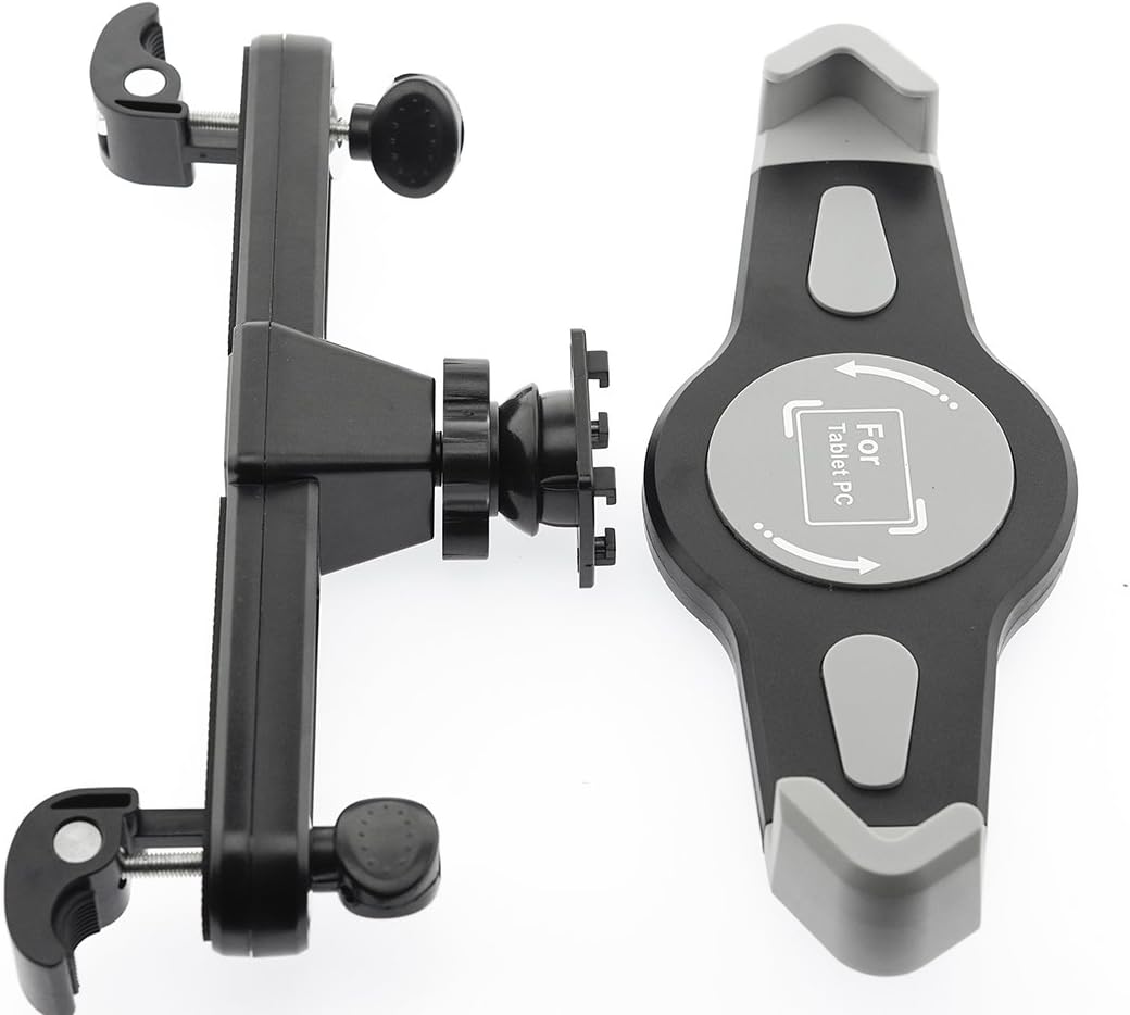 Universal Car Back Seat Headrest Mount Holder Car Universal Holder for 7 – 10.2 inch Tablet – Black