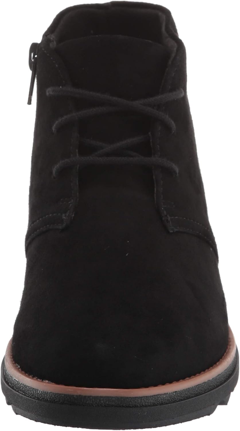 clarks sharon hop black suede