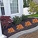 E-HAND Artificial Daffodils Flowers,Fake Plant Outdoor Faux Red Orange Flora Greenery Bushes Fence Indoor Outside Decor