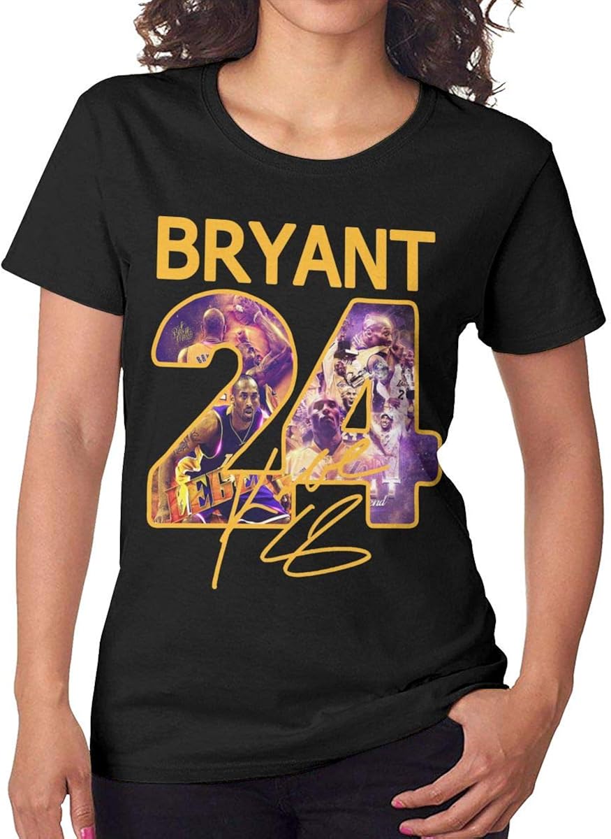 Amazon.com: NOT Womens Kobe-Bryant T Shirts Black XXL: Clothing