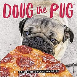 Doug the Pug Mini 2019 Wall Calendar (Dog Breed Calendar), by Leslie Mosier Doug the Pug Mini 2019 Wall Calendar (Dog Breed Calendar), by Leslie Mosier