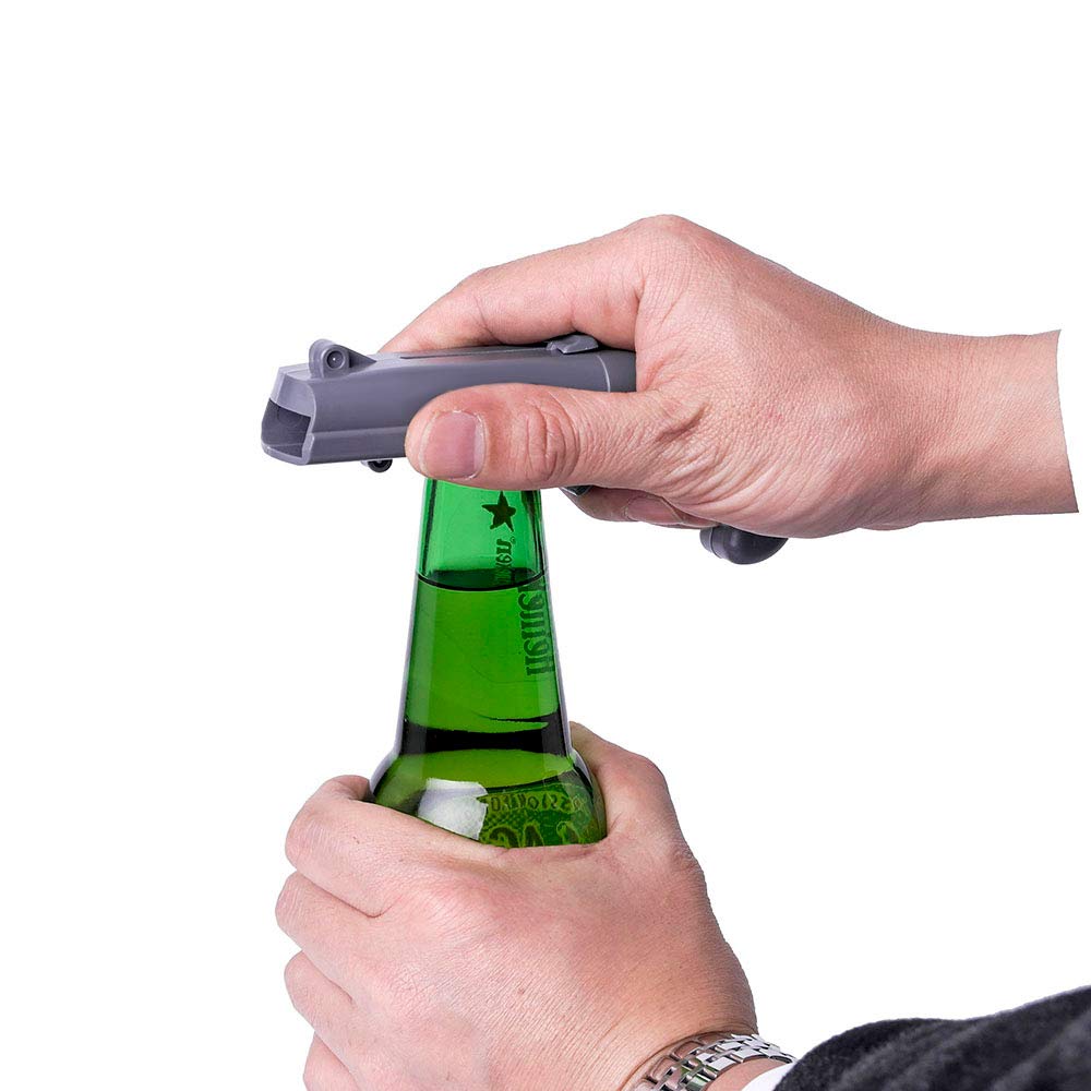 leegoal Beer Bottle Opener, Mini Pistol Shaped Bottle Opener Wine