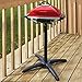George Foreman GFO201RX Indoor/Outdoor Electric Grill, Red