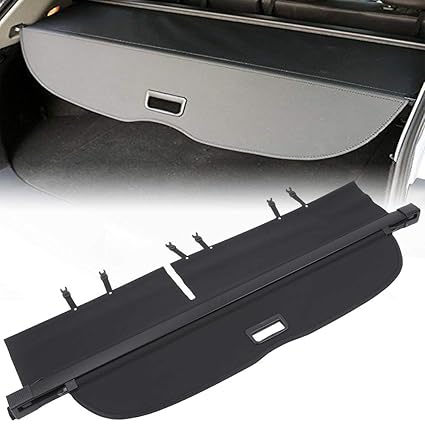 Deflectors Shields Automotive Vesul Black Tonneau Cover Rear Trunk Cargo Luggage Security Shade Cover Fits On Nissan Murano 2015 2016 2017 2018 2019 Deflectors Shields Side Window Wind Deflectors Visors