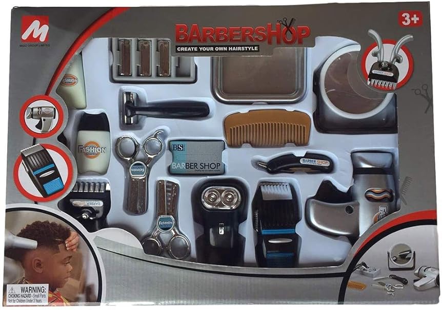 barber toy set