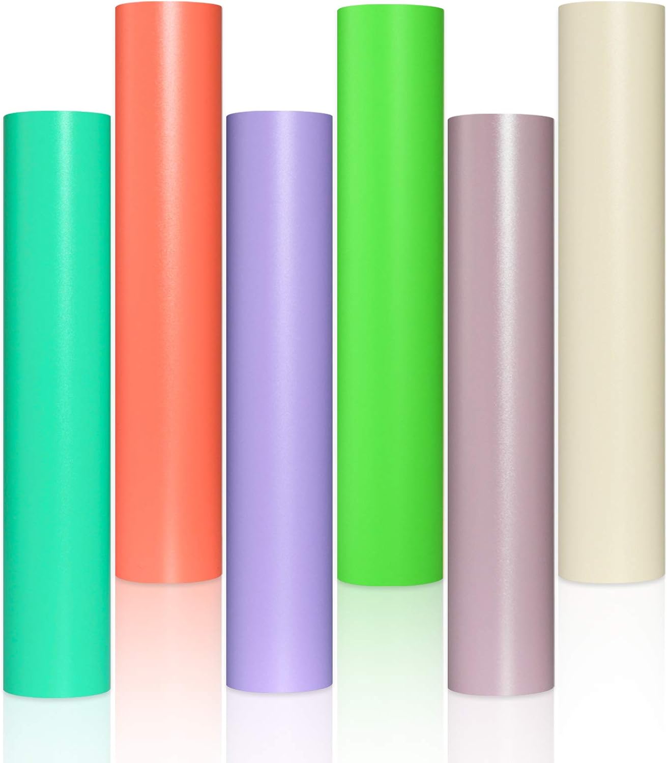 Adhesive Vinyl Sheets Bundle 12'' X 12'' Ultra Matte