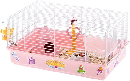 Cswo Nid De Hamster Nid De Herisson Pet Nid De Cochon Neerlandais Hamster Fondation Cage Hamster Cage Ours Dore Petite Pastorale Transparente Villa Surdimensionnee Amazon Fr Cuisine Maison