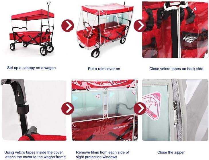 radio flyer wagon rain cover