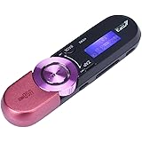 Lecteur MP3 Portable Rose Avec Écouteurs Et Écran Compact YONIS