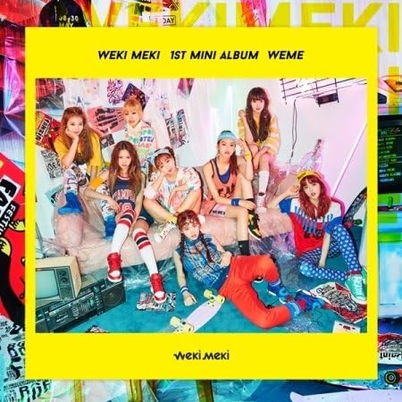 Weki Meki-[WEME] 1st Mini Album CD+Digipak+Booklet+PhotoCards+ProfileCard Sealed