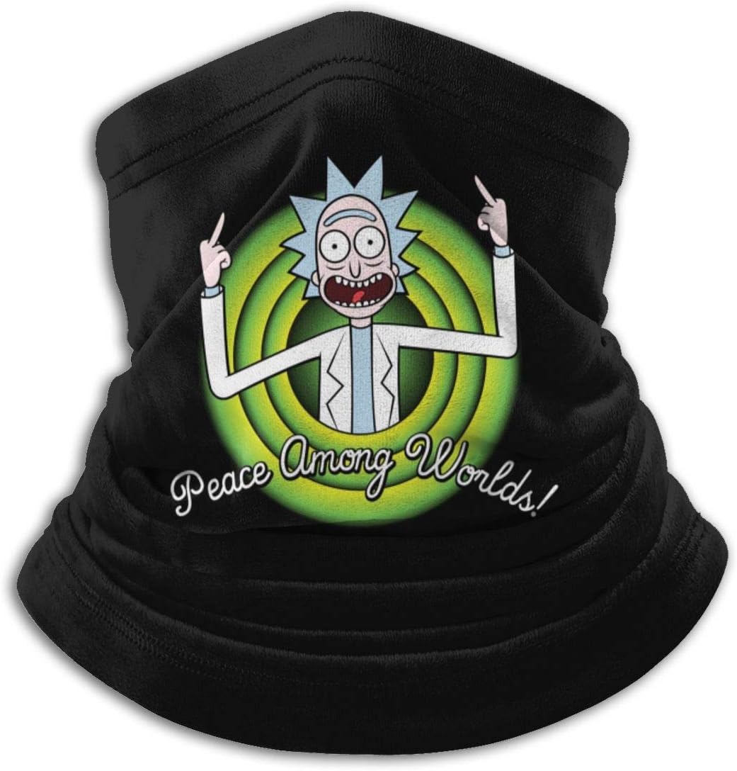 OHMGD Rick&Morty Neck Gaiter Dust Men & Women Face Mask For Outdoor Sports Cover Scarf Bandana