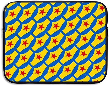Jess Laptop Sleeve Bag Red Stars Cover Computer Liner Package Protective Case Waterproof Computer Portable Bags