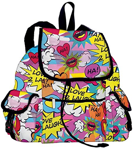 iscream Girls' 'Love 2 Laugh' Deluxe Backpack