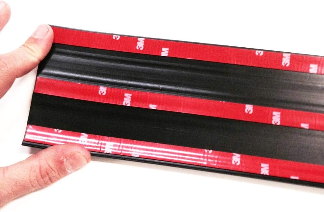 Autmotive Authority Black Chrome Side Body Trim Molding for 1999-2006 Chevy Silverado - 3-7/8" Wide (Half Roll - 10 ft): Automotive