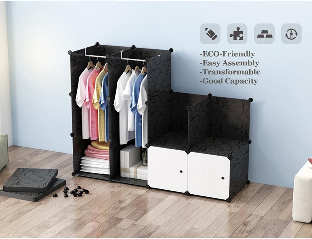 Almacenamiento y organización ropero para Ahorrar Espacio Organizador