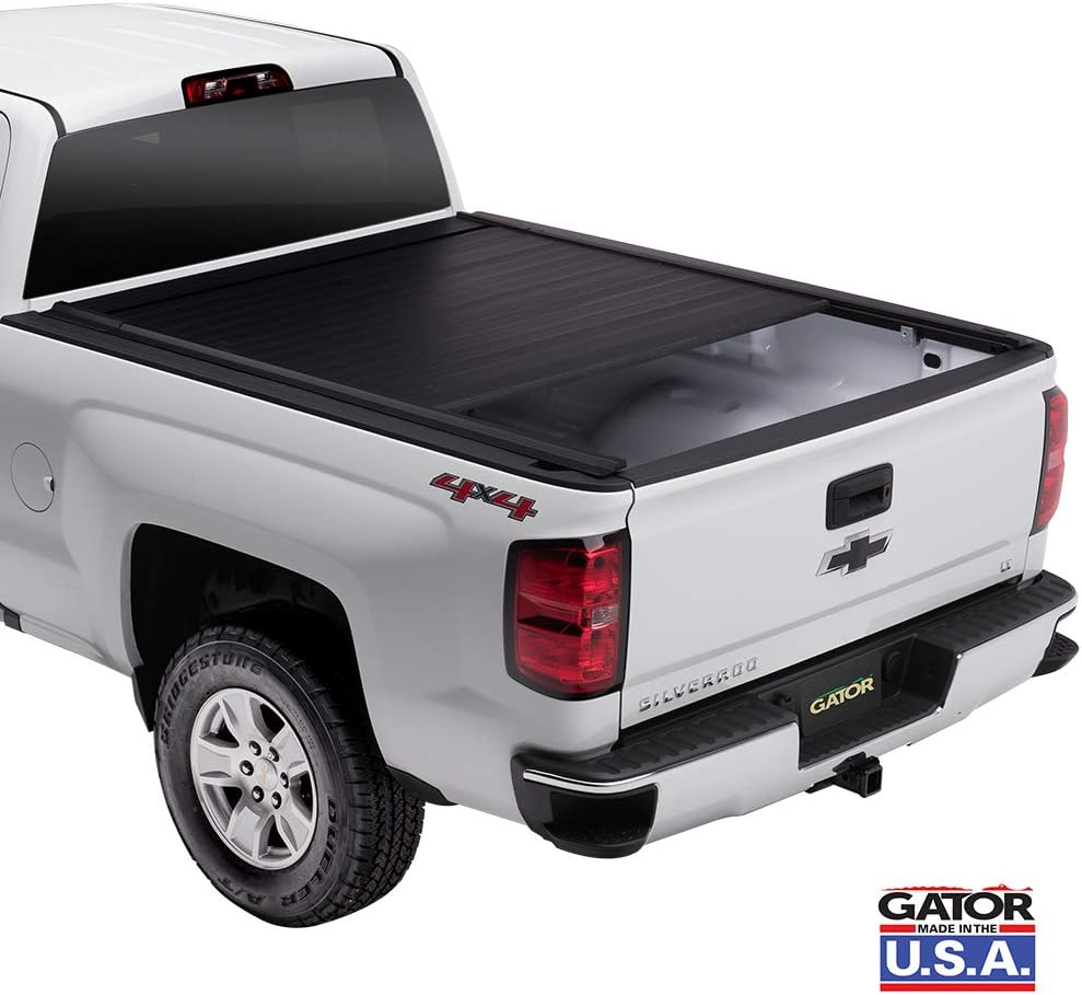 Amazon Com Gator Recoil Retractable Truck Bed Tonneau Cover G30482 Fits 2019 2020 Gm Chevy Sierra Silverado 6 6 Bed Made In The Usa Automotive