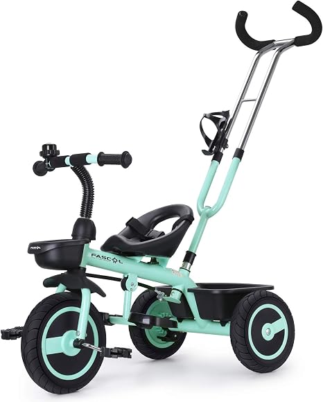 Kids Baby Trike with Detachable Pedals 