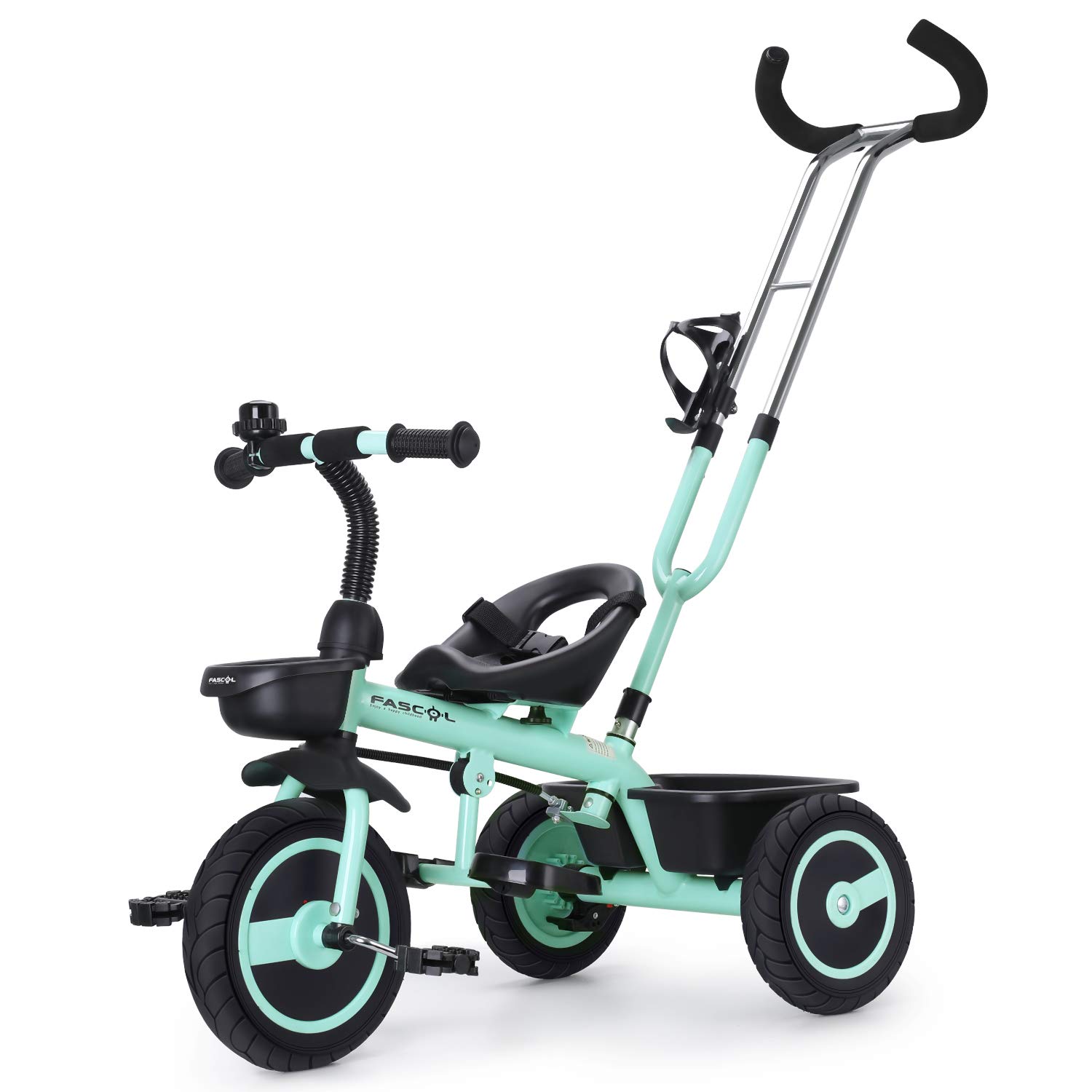 Fascol Kids Tricycle with Detachable 
