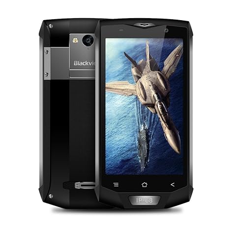 Outdoor Handy, Blackview BV8000 Pro IP68 Robustes Handy, 5.0 Zoll 64GB ROM + 6GB RAM, 4180mAh Akku Android 8.0 Outdoor Smartp