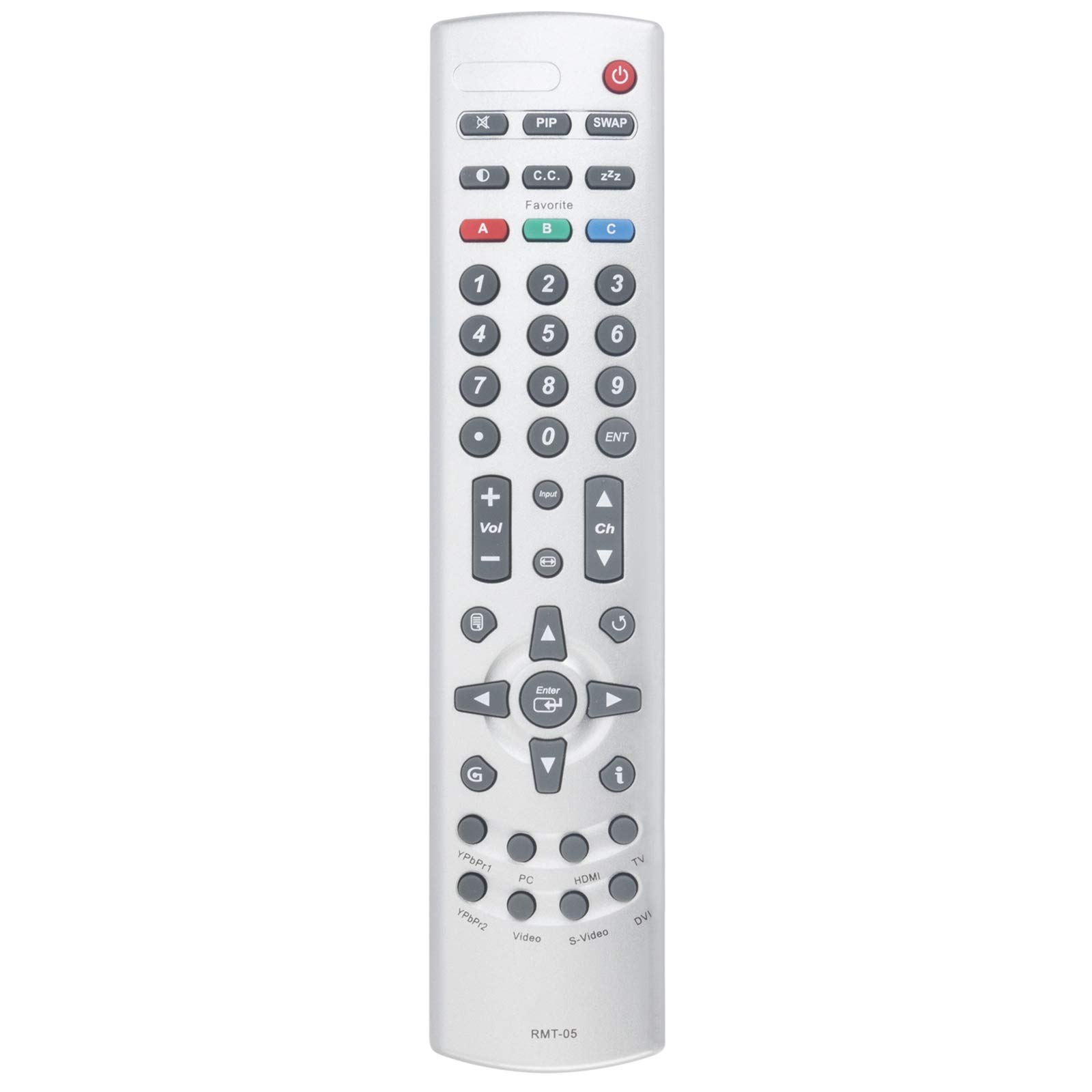 VINABTY RMT-05 Replacement Remote Fit for Westinghouse LCD TV W3213 HD TX47F430S TX-52H480S SK-40H520S SK-42H330S SK-32H510S SK-26H540S SK-26H730S LTV-46w1 LTV-27w7 HD TX-42F430S VK-42F240S SK-32H240S