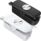 OEOP Bag Sealer, 2 in 1 Mini Bag Sealer Heat Seal and Cutter, Portable Chip Bag Sealer Heat Sealer Bag Resealer for Snacks Ca