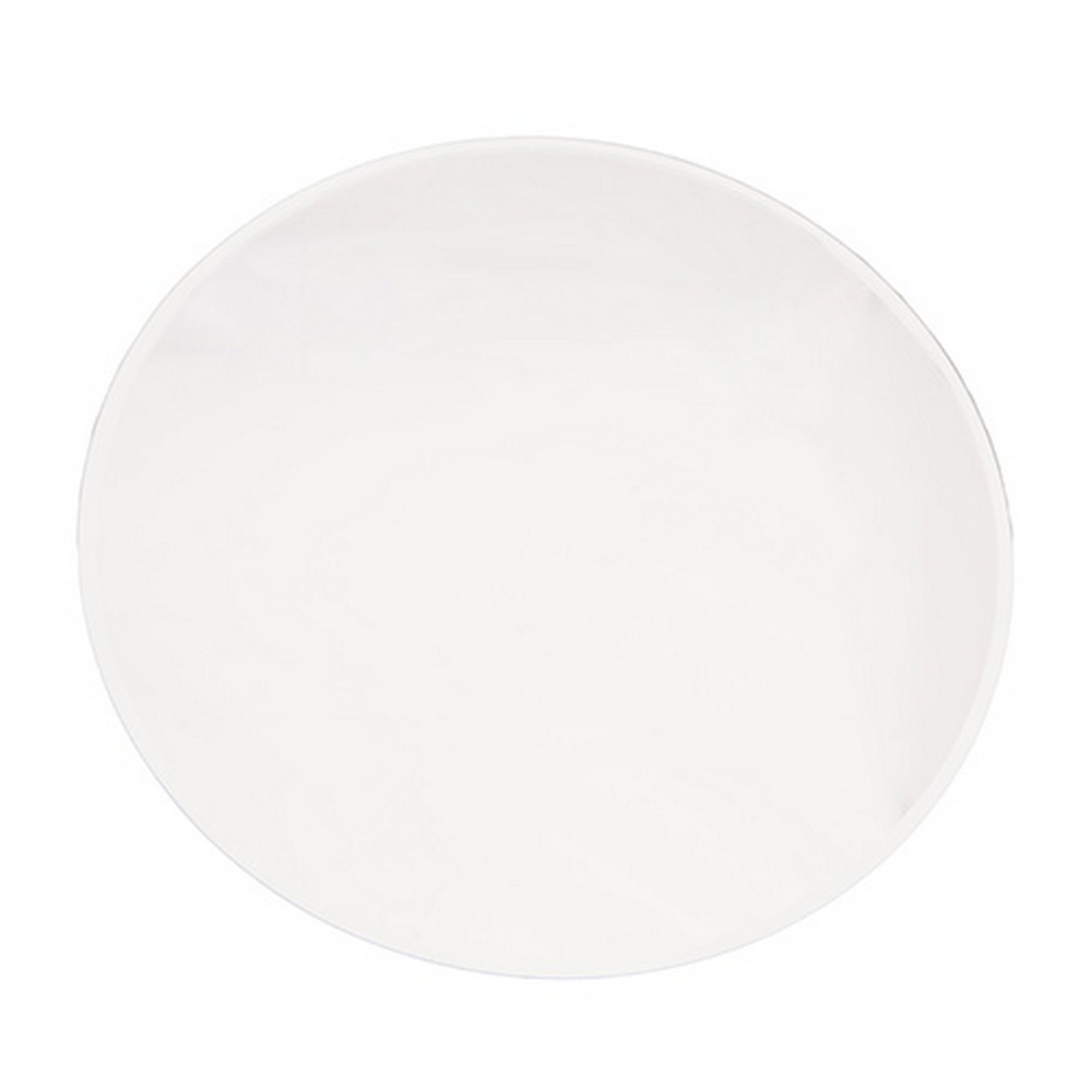 West5Products Large Round Mirrored Table Centre Plate 30cm