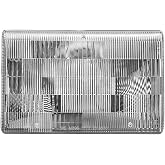TYC Right Headlight Assembly Compatible with 1993-1998 Jeep Grand Cherokee | Replaces 55155126 55055118AB CH2503104. OE-grade replacement.