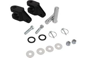 Heavy Duty Tow Bar Adapter Kit for Off Road, 7/8 Inch Pins, 15000 Lbs Capacity, Compatible with Blue Ox Lugs System