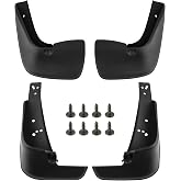 BOXI (Set of 4) Mud Flaps Splash Guards Mudflaps Fits for Toyota Corolla 2003 2004 2005 2006 2007 2008 Sedan Front and Rear Fender Cover | Not Fit XRS, S and Only Fit Ninth Generation Models