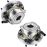 PAROD 515096 Pair Front Wheel Hub Bearing Assembly Fit for 2007-2014 Cadillac Escalade, ESV, Suburban 1500, Tahoe, GMC Yukon, XL 1500/2007-2013 EXT, Chevy Avalanche, Silverado 1500, GMC Sierra 1500