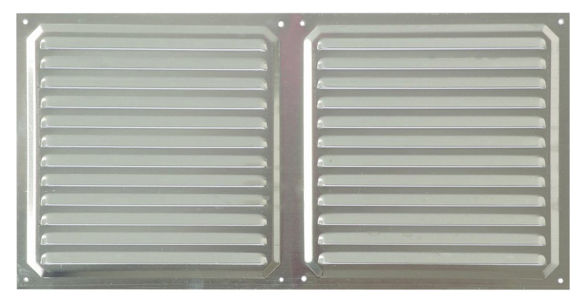 Brinox Grille with Ventilation Holes, Silver, B70540A